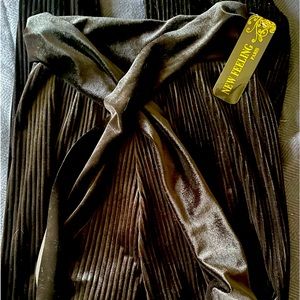 Velvet Flowing Pants - made in France